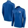 Men's Fanatics Branded Royal New York Giants Underdog Quarter-Zip Jacket