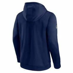 Men's Fanatics Branded Navy St. Louis Blues Authentic Pro Travel & Training Full-Zip Hoodie -Metaverse shop unnamed file 24539