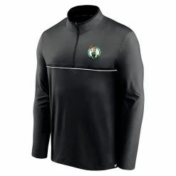 Men's Fanatics Branded Black Boston Celtics Starting Lineup Performance Quarter-Zip Jacket -Metaverse shop unnamed file 24604