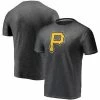 Men's Fanatics Branded Charcoal Pittsburgh Pirates Official Logo Space Dye T-Shirt -Metaverse shop unnamed file 24617