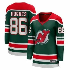 Women's Fanatics Branded Jack Hughes Green New Jersey Devils 2020/21 Special Edition Breakaway Player Jersey -Metaverse shop unnamed file 24621
