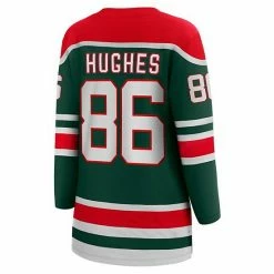Women's Fanatics Branded Jack Hughes Green New Jersey Devils 2020/21 Special Edition Breakaway Player Jersey -Metaverse shop unnamed file 24622