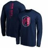 Men's Fanatics Branded Navy St. Louis City SC Our City Long Sleeve T-Shirt