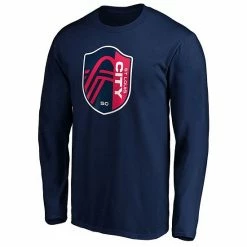 Men's Fanatics Branded Navy St. Louis City SC Our City Long Sleeve T-Shirt -Metaverse shop unnamed file 24635