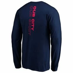 Men's Fanatics Branded Navy St. Louis City SC Our City Long Sleeve T-Shirt -Metaverse shop unnamed file 24636