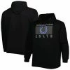 Men's Fanatics Branded Black Indianapolis Colts Big & Tall Pop Of Color Pullover Hoodie -Metaverse shop unnamed file 24665