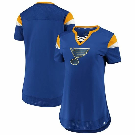 Women's Fanatics Branded Blue St. Louis Blues Iconic Athena Lace-Up V-Neck T-Shirt Women's Fanatics Branded Blue St. Louis Blues Iconic Athena Lace-Up V-Neck T-Shirt -Metaverse shop unnamed file 24694