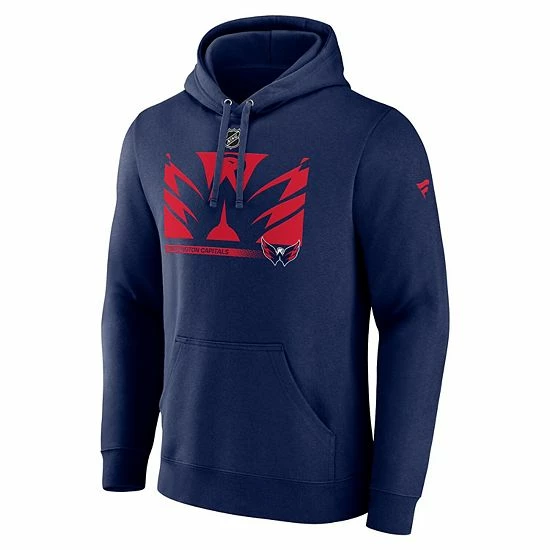 Men's Fanatics Branded Navy Washington Capitals Authentic Pro Core Collection Secondary Pullover Hoodie 5 Men's Fanatics Branded Navy Washington Capitals Authentic Pro Core Collection Secondary Pullover Hoodie - Image 3