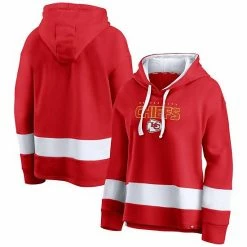 Women's Fanatics Branded Red/White Kansas City Chiefs Colors Of Pride Colorblock Pullover Hoodie -Metaverse shop unnamed file 24772