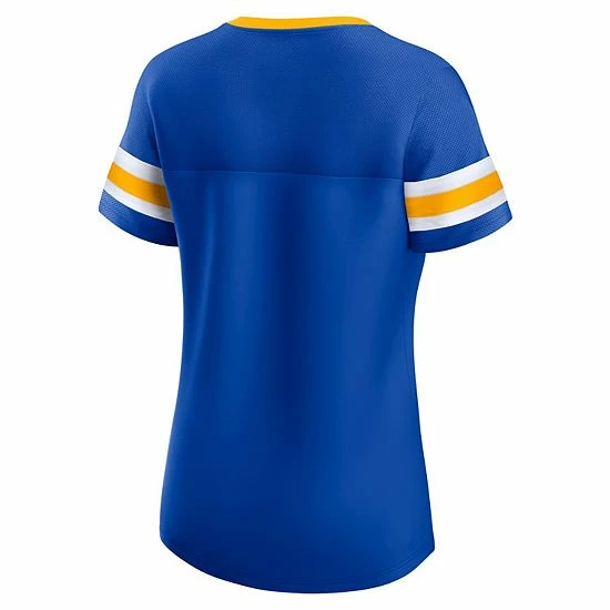 Women's Fanatics Branded Royal Los Angeles Rams Original State Lace-Up T-Shirt Women's Fanatics Branded Royal Los Angeles Rams Original State Lace-Up T-Shirt -Metaverse shop unnamed file 2478