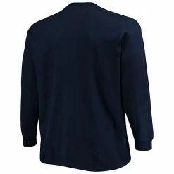 Men's Fanatics Branded Navy Houston Texans Big & Tall Thermal Long Sleeve T-Shirt -Metaverse shop unnamed file 24811