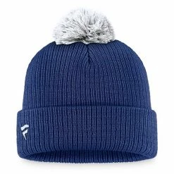 Men's Fanatics Branded Blue Toronto Maple Leafs Team Cuffed Knit Hat With Pom 4 Men's Fanatics Branded Blue Toronto Maple Leafs Team Cuffed Knit Hat With Pom -Metaverse shop unnamed file 24814