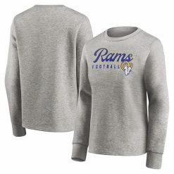 Women's Fanatics Branded Heathered Gray Los Angeles Rams Fan Favorite Script Pullover Sweatshirt 7 Women's Fanatics Branded Heathered Gray Los Angeles Rams Fan Favorite Script Pullover Sweatshirt -Metaverse shop unnamed file 24824