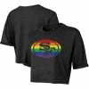 Fanatics Branded Heathered Black San Francisco 49ers Wide Boxy Pride T-Shirt