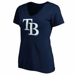 Women's Fanatics Branded Navy Tampa Bay Rays Plus Size Core Official Logo V-Neck T-Shirt 4 Women's Fanatics Branded Navy Tampa Bay Rays Plus Size Core Official Logo V-Neck T-Shirt -Metaverse shop unnamed file 24895
