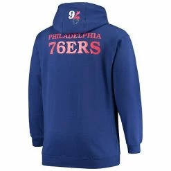 Men's Fanatics Branded Joel Embiid Royal Philadelphia 76ers Big & Tall Player Name & Number Full-Zip Hoodie Jacket -Metaverse shop unnamed file 24907