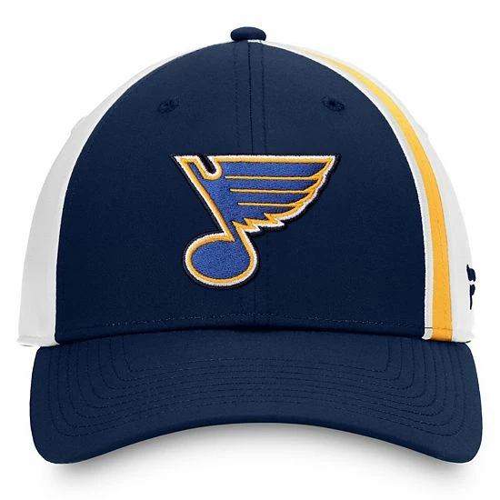 Men's Fanatics Branded Navy/White St. Louis Blues Prep Squad Flex Hat Men's Fanatics Branded Navy/White St. Louis Blues Prep Squad Flex Hat -Metaverse shop unnamed file 24914