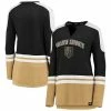 Women's Fanatics Branded Black/Gold Vegas Golden Knights Iconic Slapshot Long Sleeve Notch Neck T-Shirt -Metaverse shop unnamed file 24941