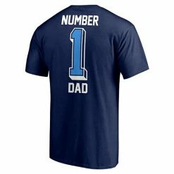 Men's Fanatics Branded Navy Tennessee Titans #1 Dad T-Shirt -Metaverse shop unnamed file 24954