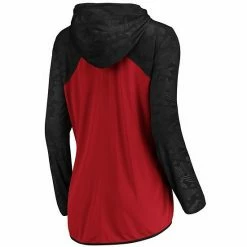 Women's Fanatics Branded Red/Black Atlanta Falcons Forever Fan Full-Zip Hoodie -Metaverse shop unnamed file 24961