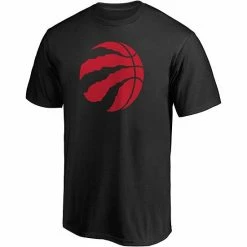 Men's Fanatics Branded Black Toronto Raptors Primary Team Logo T-Shirt -Metaverse shop unnamed file 24988