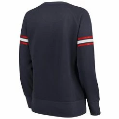 Women's Fanatics Branded Navy Washington Wizards Team Arch Raglan Fleece Sweater -Metaverse shop unnamed file 25019