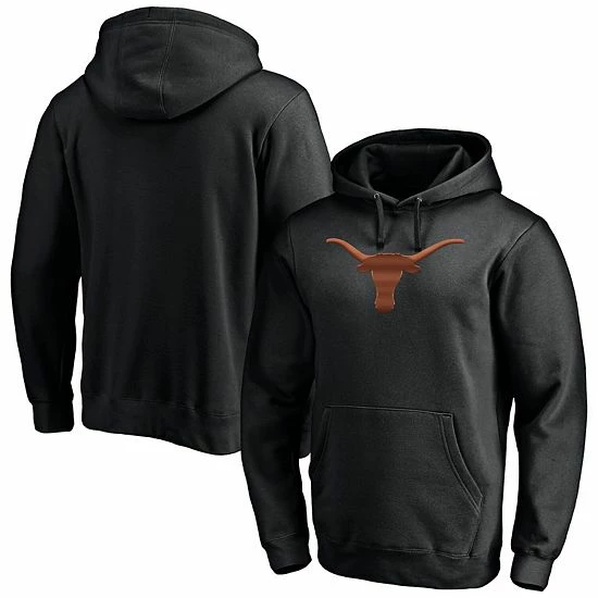 Men's Fanatics Branded Black Texas Longhorns Team Midnight Mascot Pullover Hoodie 3 Men's Fanatics Branded Black Texas Longhorns Team Midnight Mascot Pullover Hoodie