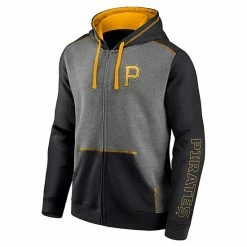 Men's Fanatics Branded Black/Heathered Gray Pittsburgh Pirates Expansion Team Full-Zip Hoodie 8 Men's Fanatics Branded Black/Heathered Gray Pittsburgh Pirates Expansion Team Full-Zip Hoodie -Metaverse shop unnamed file 25063