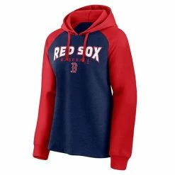 Women's Fanatics Branded Navy/Red Boston Red Sox Recharged Raglan Pullover Hoodie -Metaverse shop unnamed file 25077