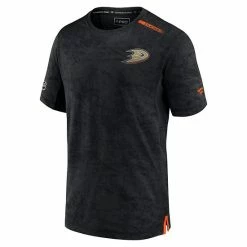 Men's Fanatics Branded Black Anaheim Ducks Authentic Pro Rink Premium Camo T-Shirt -Metaverse shop unnamed file 25121