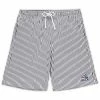 Men's Fanatics Branded White/Navy Chicago White Sox Big & Tall Historic Logo Pinstripe Shorts