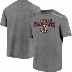 Men's Fanatics Branded Heathered Gray Chicago Blackhawks Special Edition Refresh T-Shirt -Metaverse shop unnamed file 25134