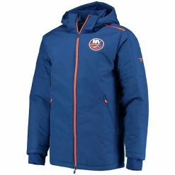 Men's Fanatics Branded Royal New York Islanders Authentic Pro Rink Parka Full-Zip Hoodie Jacket -Metaverse shop unnamed file 25168