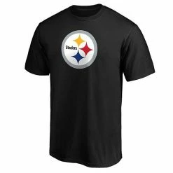 Men's Fanatics Branded Black Pittsburgh Steelers Big & Tall Primary Logo T-Shirt -Metaverse shop unnamed file 25189