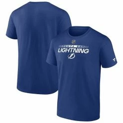 Men's Fanatics Branded Blue Tampa Bay Lightning Authentic Pro Team Core Collection Prime T-Shirt -Metaverse shop unnamed file 2522