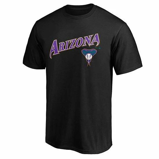 Men's Fanatics Branded Black Arizona Diamondbacks Cooperstown Collection Team Wahconah T-Shirt Men's Fanatics Branded Black Arizona Diamondbacks Cooperstown Collection Team Wahconah T-Shirt -Metaverse shop unnamed file 25247