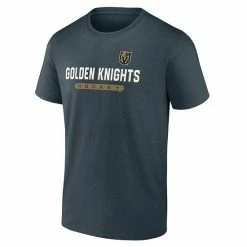 Men's Fanatics Branded Gold/Heathered Gray Vegas Golden Knights Parent 2-Pack T-Shirt Set -Metaverse shop unnamed file 25287