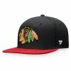 Men's Fanatics Branded Black Chicago Blackhawks Core Primary Logo Snapback Adjustable Hat
