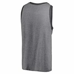 Men's Fanatics Branded Heathered Gray/Heathered Charcoal New Orleans Saints Famous Tri-Blend Tank Top -Metaverse shop unnamed file 25301