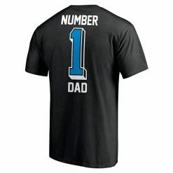 Men's Fanatics Branded Black Carolina Panthers #1 Dad T-Shirt 5 Men's Fanatics Branded Black Carolina Panthers #1 Dad T-Shirt -Metaverse shop unnamed file 25314