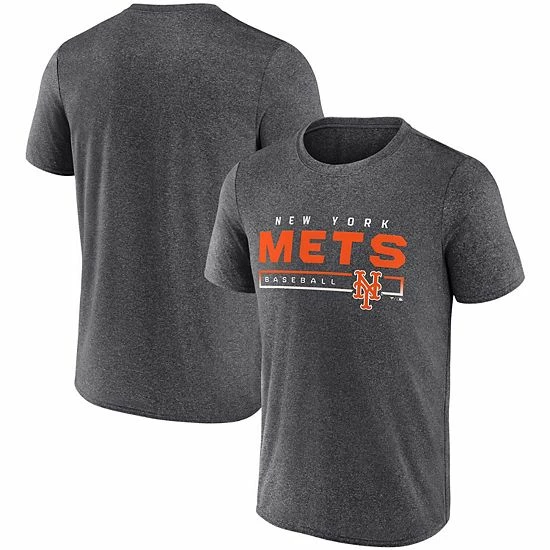 Men's Fanatics Branded Heathered Charcoal New York Mets Durable Goods Synthetic T-Shirt Men's Fanatics Branded Heathered Charcoal New York Mets Durable Goods Synthetic T-Shirt -Metaverse shop unnamed file 2534