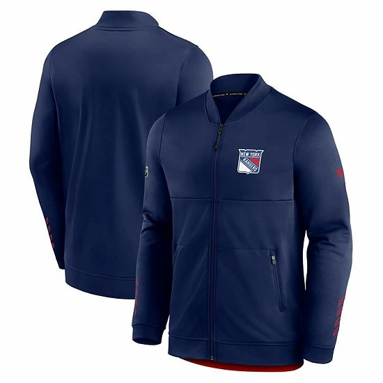 Men's Fanatics Branded Navy New York Rangers Locker Room Full-Zip Jacket Men's Fanatics Branded Navy New York Rangers Locker Room Full-Zip Jacket -Metaverse shop unnamed file 25353