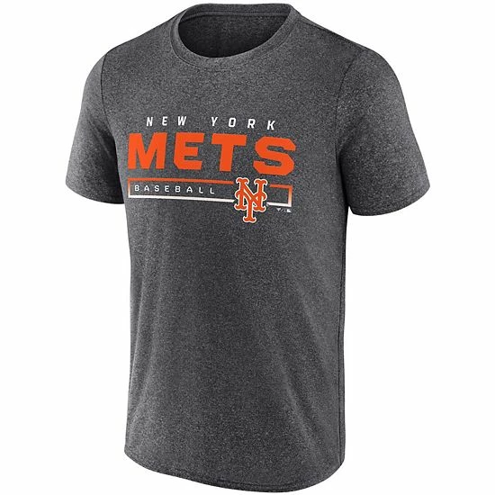 Men's Fanatics Branded Heathered Charcoal New York Mets Durable Goods Synthetic T-Shirt Men's Fanatics Branded Heathered Charcoal New York Mets Durable Goods Synthetic T-Shirt -Metaverse shop unnamed file 2536