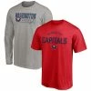 Men's Fanatics Branded Red/Heathered Gray Washington Capitals 2-Pack T-Shirt Combo Set -Metaverse shop unnamed file 25364