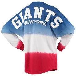 Women's Fanatics Branded Royal/Red New York Giants Ombre Long Sleeve T-Shirt -Metaverse shop unnamed file 25371