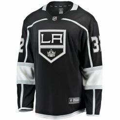 Men's Fanatics Branded Jonathan Quick Black Los Angeles Kings Home Premier Breakaway Player Jersey 4 Men's Fanatics Branded Jonathan Quick Black Los Angeles Kings Home Premier Breakaway Player Jersey -Metaverse shop unnamed file 25412