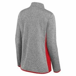 Women's Fanatics Branded Heathered Gray/Red Kansas City Chiefs Block Party Primary Logo Full-Zip Jacket 4 Women's Fanatics Branded Heathered Gray/Red Kansas City Chiefs Block Party Primary Logo Full-Zip Jacket -Metaverse shop unnamed file 25460