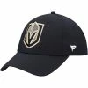 Men's Fanatics Branded Black Vegas Golden Knights Core Primary Logo Flex Hat -Metaverse shop unnamed file 25512