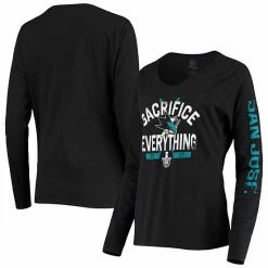 Women's Fanatics Branded Black San Jose Sharks 2017 Stanley Cup Playoffs Sacrifice Everything Long Sleeve T-Shirt 3 Women's Fanatics Branded Black San Jose Sharks 2017 Stanley Cup Playoffs Sacrifice Everything Long Sleeve T-Shirt -Metaverse shop unnamed file 25530