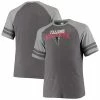 Men's Fanatics Branded Black/Heathered Gray Atlanta Falcons Big & Tall Throwback 2-Stripe Raglan T-Shirt 1 Men's Fanatics Branded Black/Heathered Gray Atlanta Falcons Big & Tall Throwback 2-Stripe Raglan T-Shirt -Metaverse shop unnamed file 25587